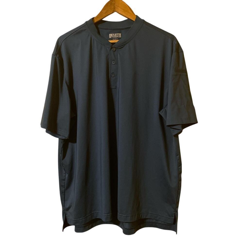 Duluth trading co blue lightweight shirt